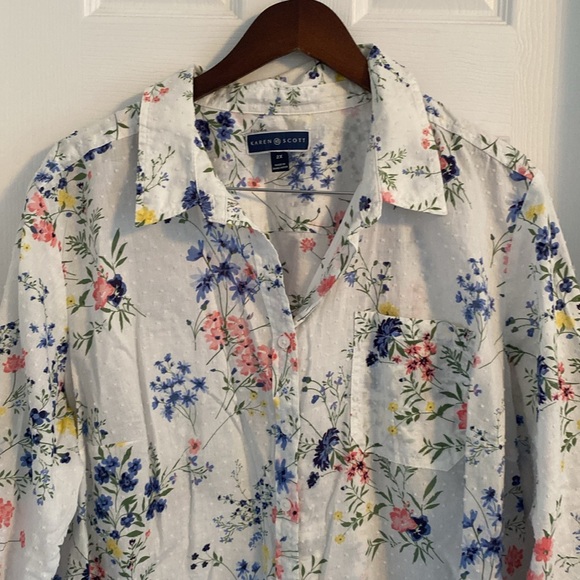 Karen Scott Women’s Shirt-2X - Picture 2 of 15